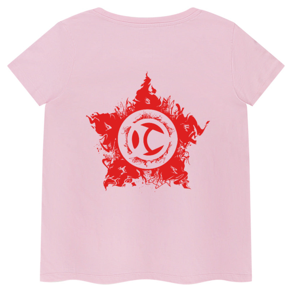 Escrima Tag with Star 'Red' - Women's T Shirt