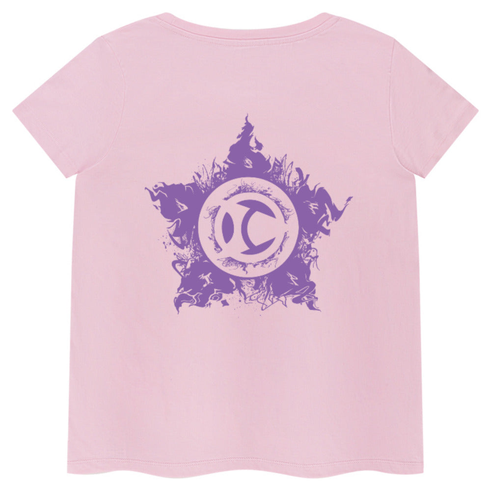 Escrima Tag with Star 'Purple' - Women's T Shirt