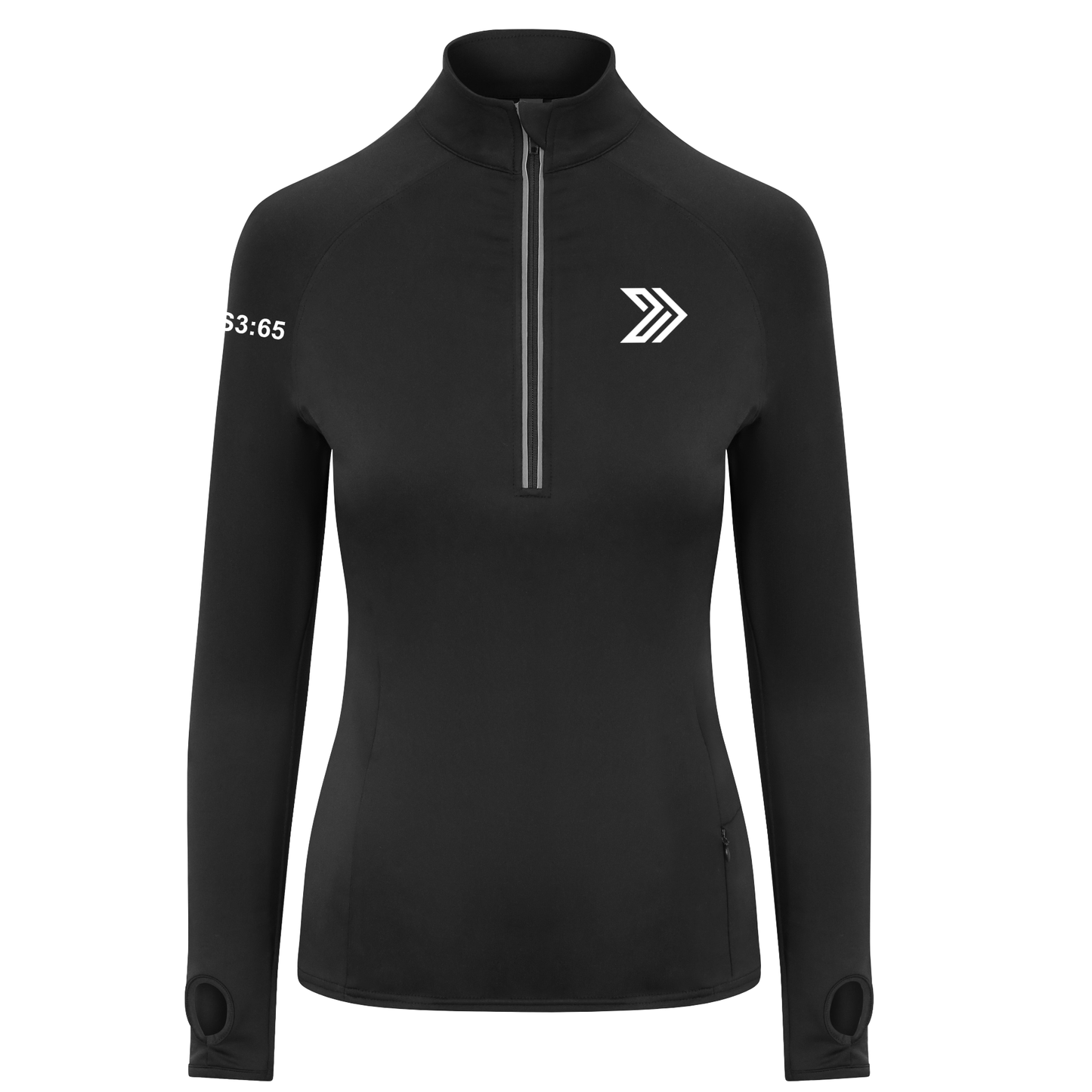 Be Military Fit - Female Cut 1/4 Zip Active Top (All Designs)
