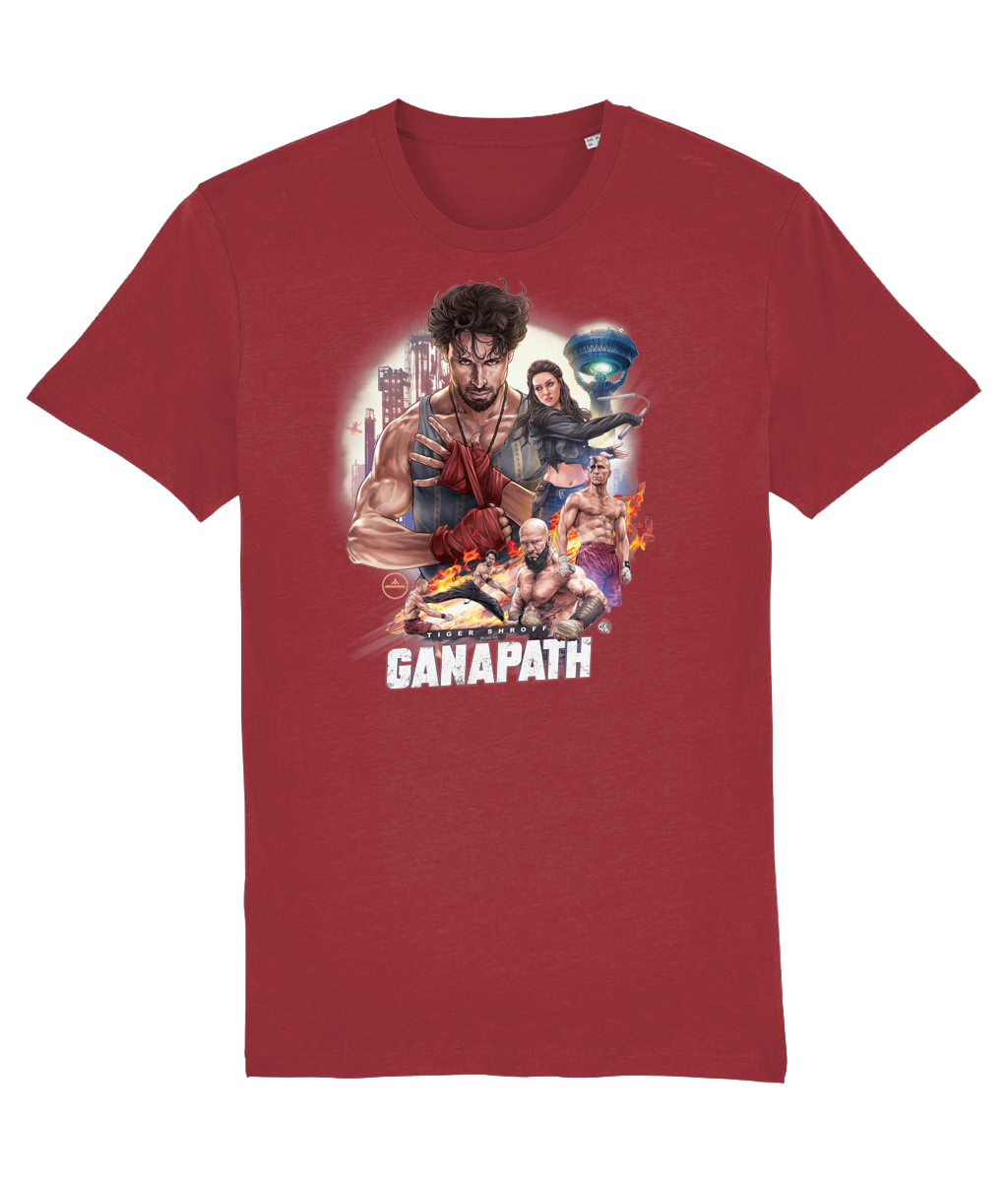 Tiger Shroff GANAPATH film promo - T Shirt