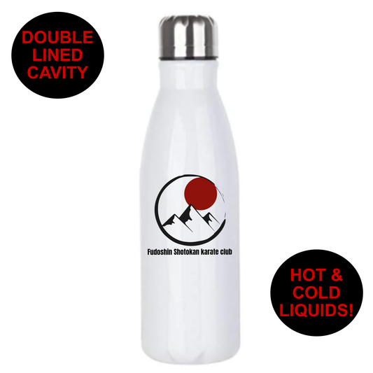 Fudoshin Shotokan Karate Club - Premium Stainless Steel 650ml Water Bottle
