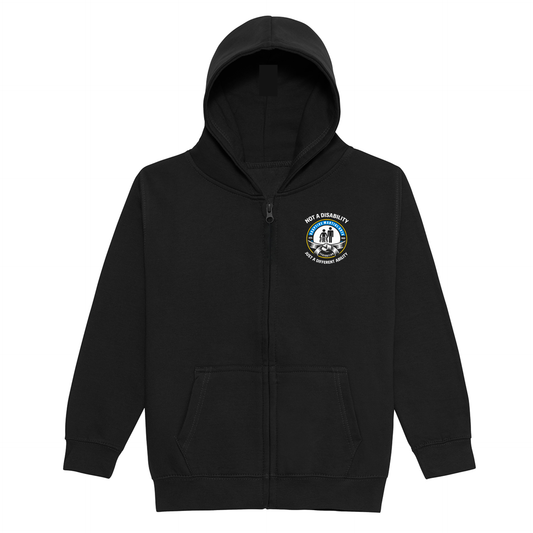 Adaptive MA Federation - Junior Full Zip Hoodie - Black