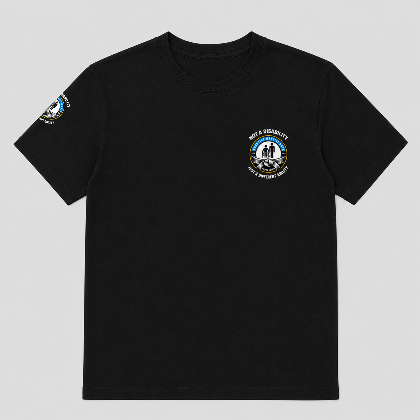 Adaptive MA Federation - Cotton T Shirt - Black (All Sizes)