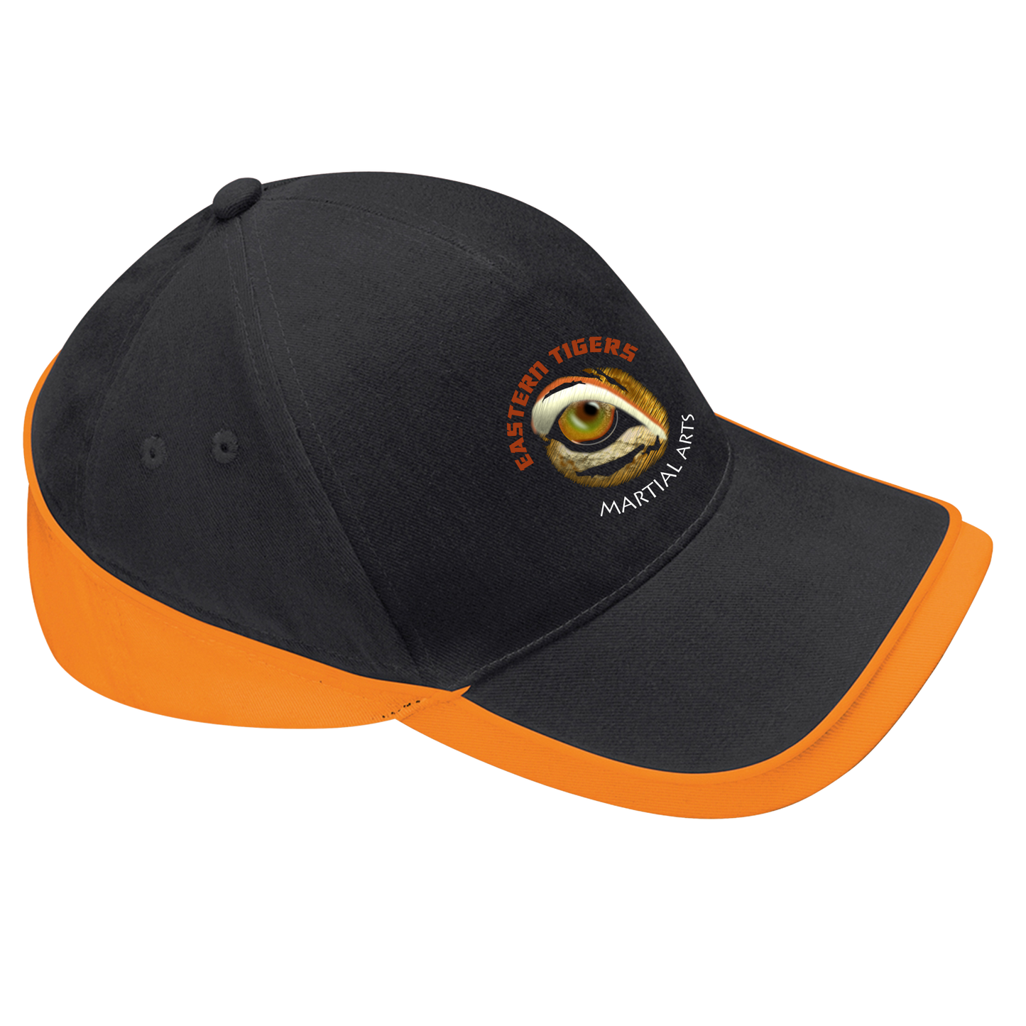 Eastern Tigers Martial Arts - 5 Panel 2 Tone Cap (Embroidered logo)