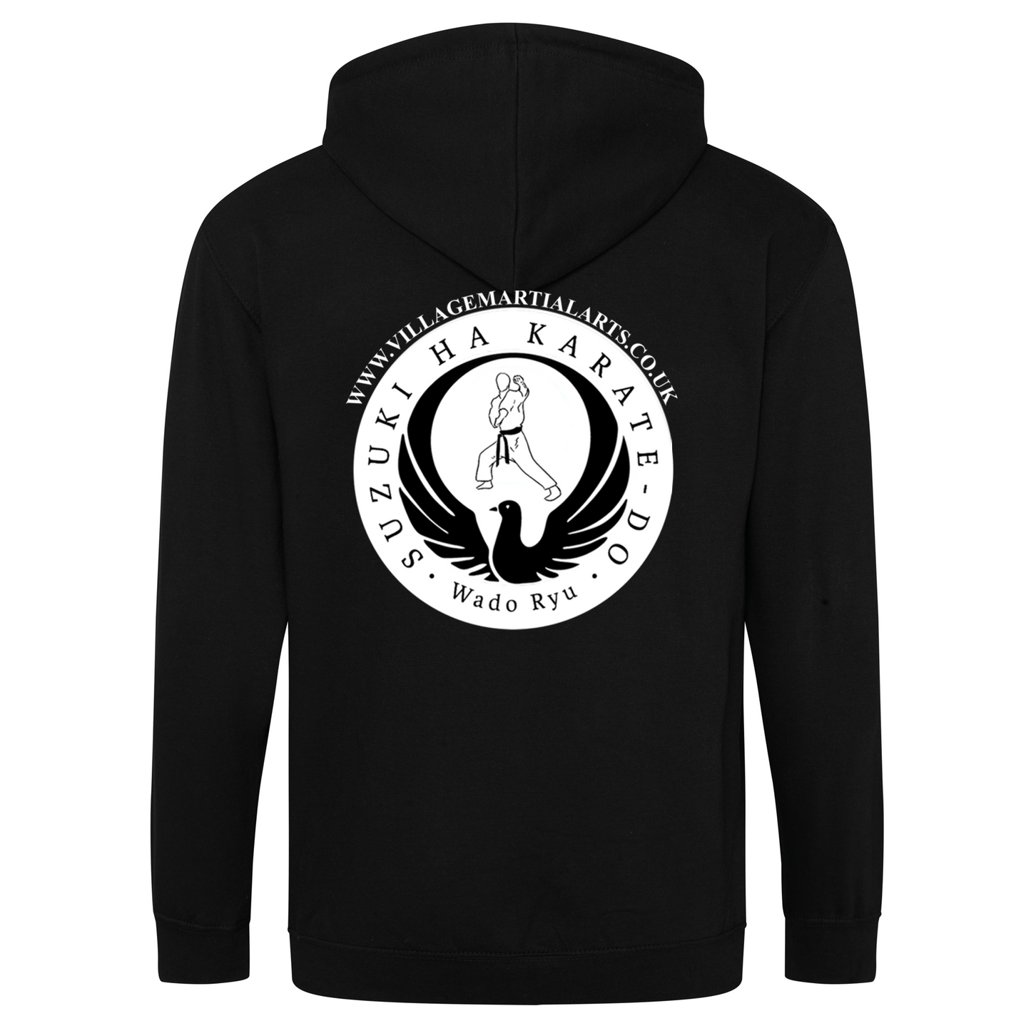 Village Martial Arts - (Suzuki Ha) Full Zip Hoodie (All Sizes & Colours)