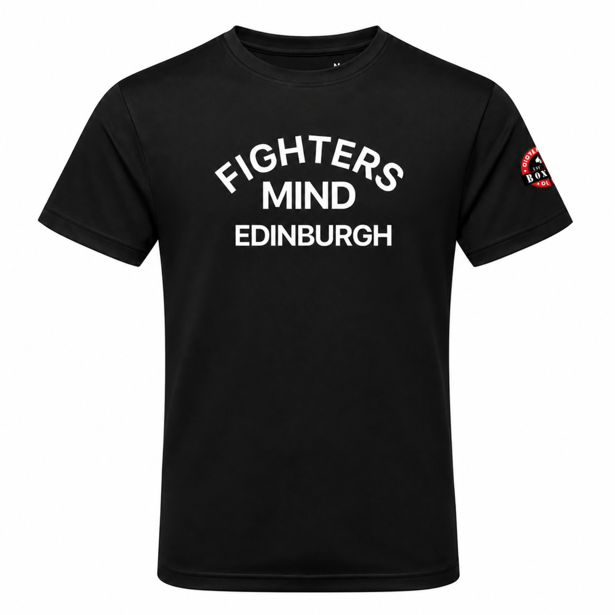 Fighters Mind  - Sports Wicking Tee - Black