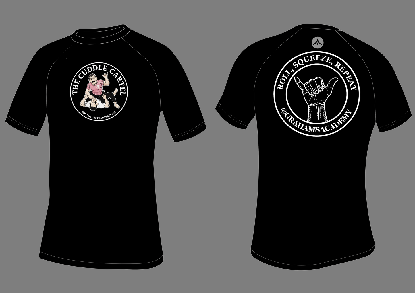 Graham's Academy of Martial Arts - Rashguard **PRE ORDER** (All Sizes & Colours)