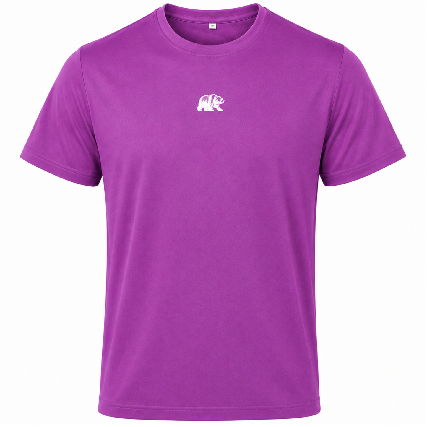 WILDBEAR - Standard Adult Sports Tech T Shirt (Multiple Colours - White Logo)