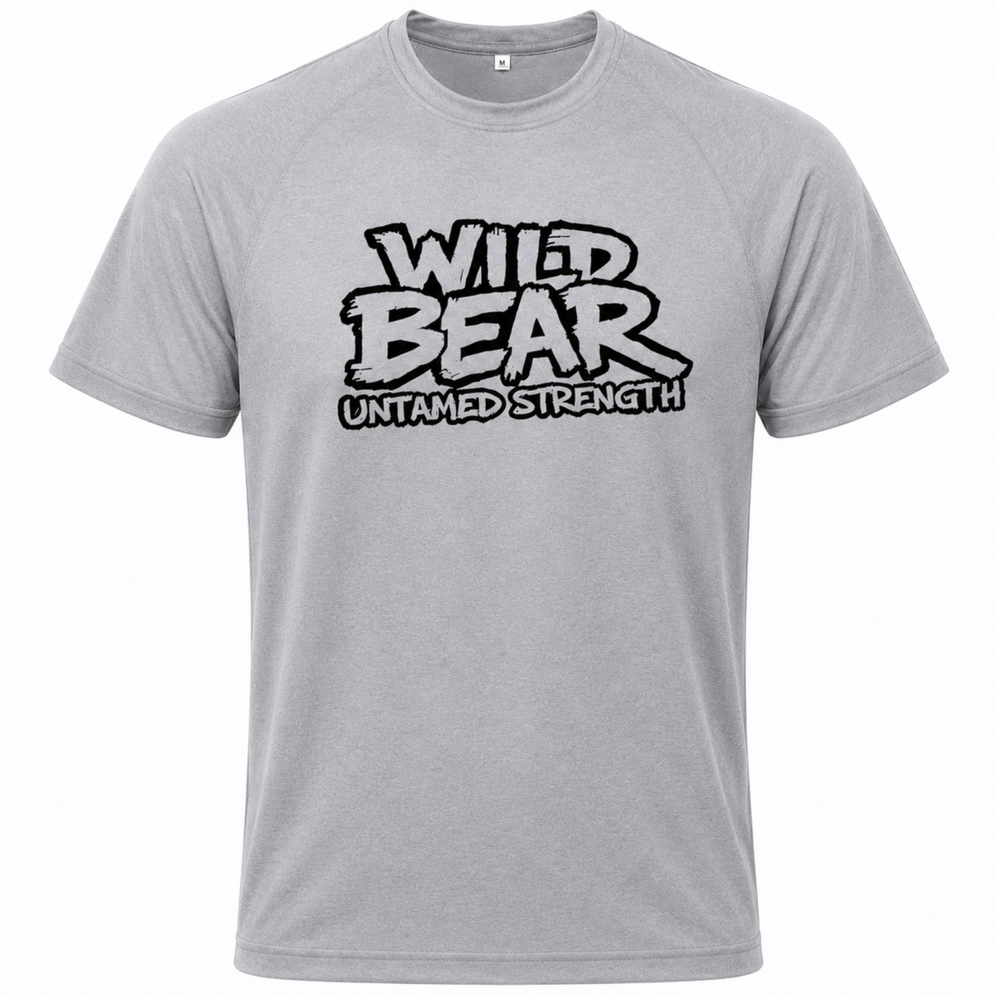 WILDBEAR - Standard Adult Sports Tech T Shirt V2 (Multiple Colours - Black Logo)