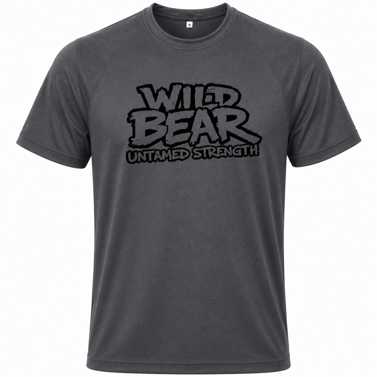 WILDBEAR - Standard Adult Sports Tech T Shirt V2 (Multiple Colours - Black Logo)