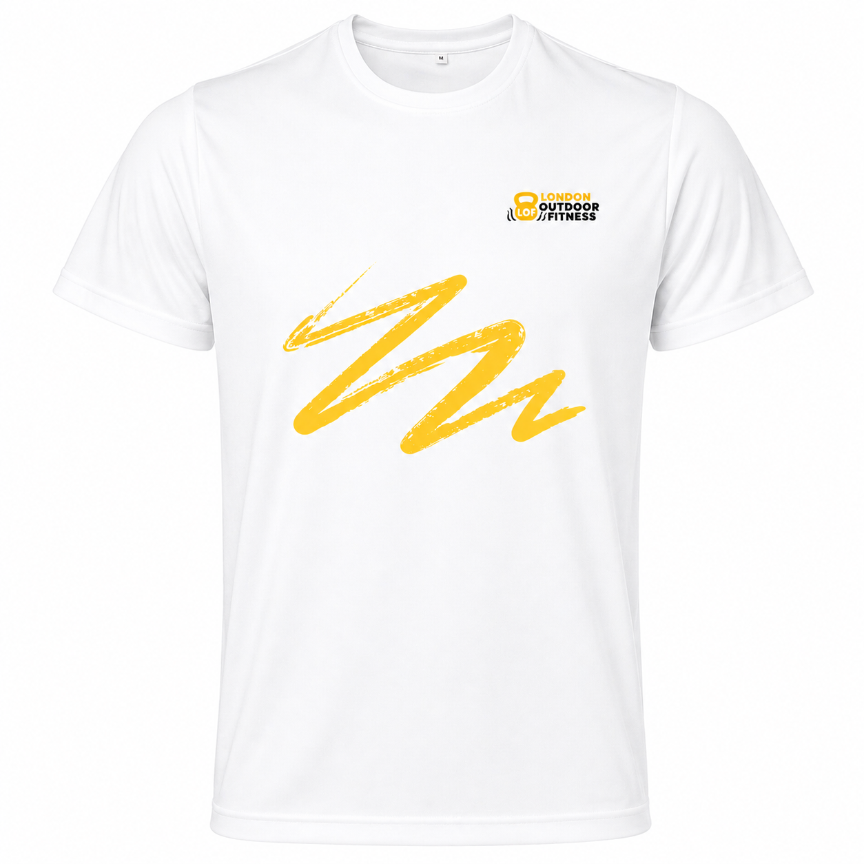 London Outdoor Fitness - Sports Poly Tech Tee 'Squiggle' (Unisex All Colours)
