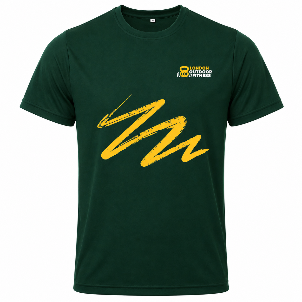 London Outdoor Fitness - Sports Poly Tech Tee 'Squiggle' (Unisex All Colours)