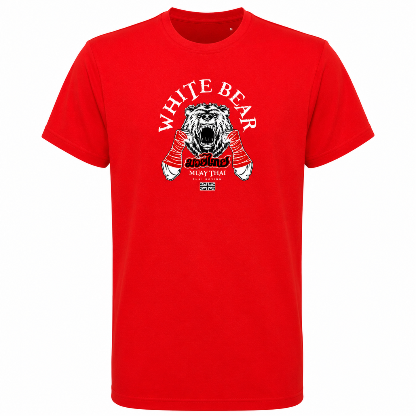 White Bear Muay Thai - Sports Poly Tee (All Sizes/Colours/Designs)