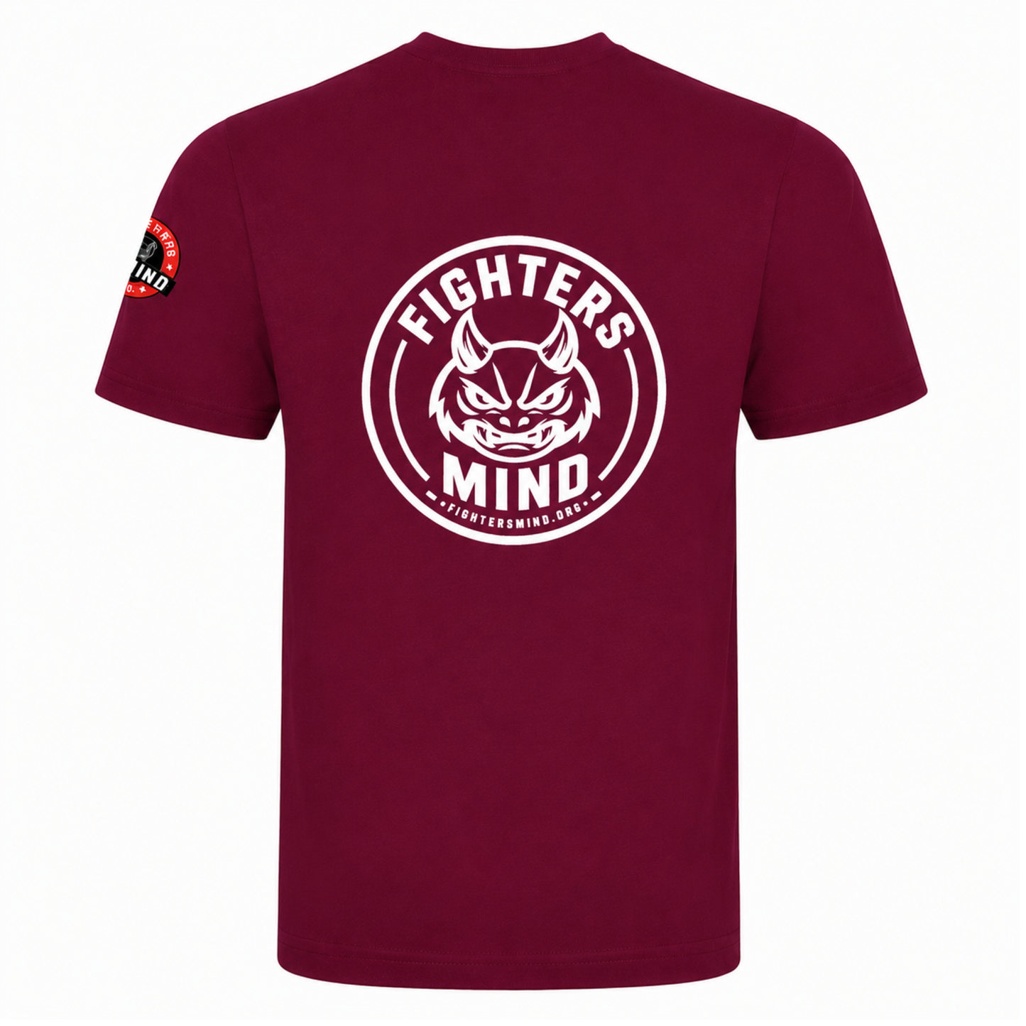 Fighters Mind  - Sports Wicking Tee - Maroon