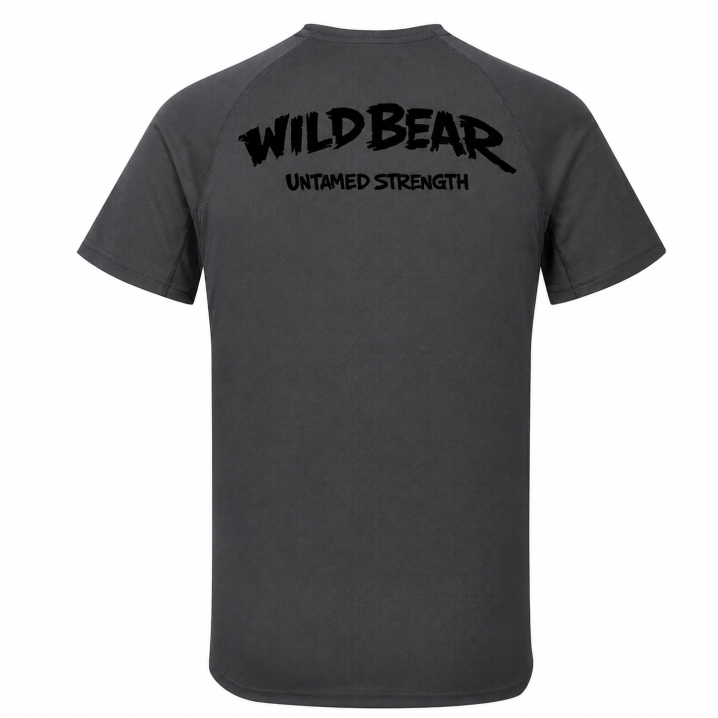 WILDBEAR - Premium Adult Sports Tech T Shirt (Multiple Colours - Black Logo)