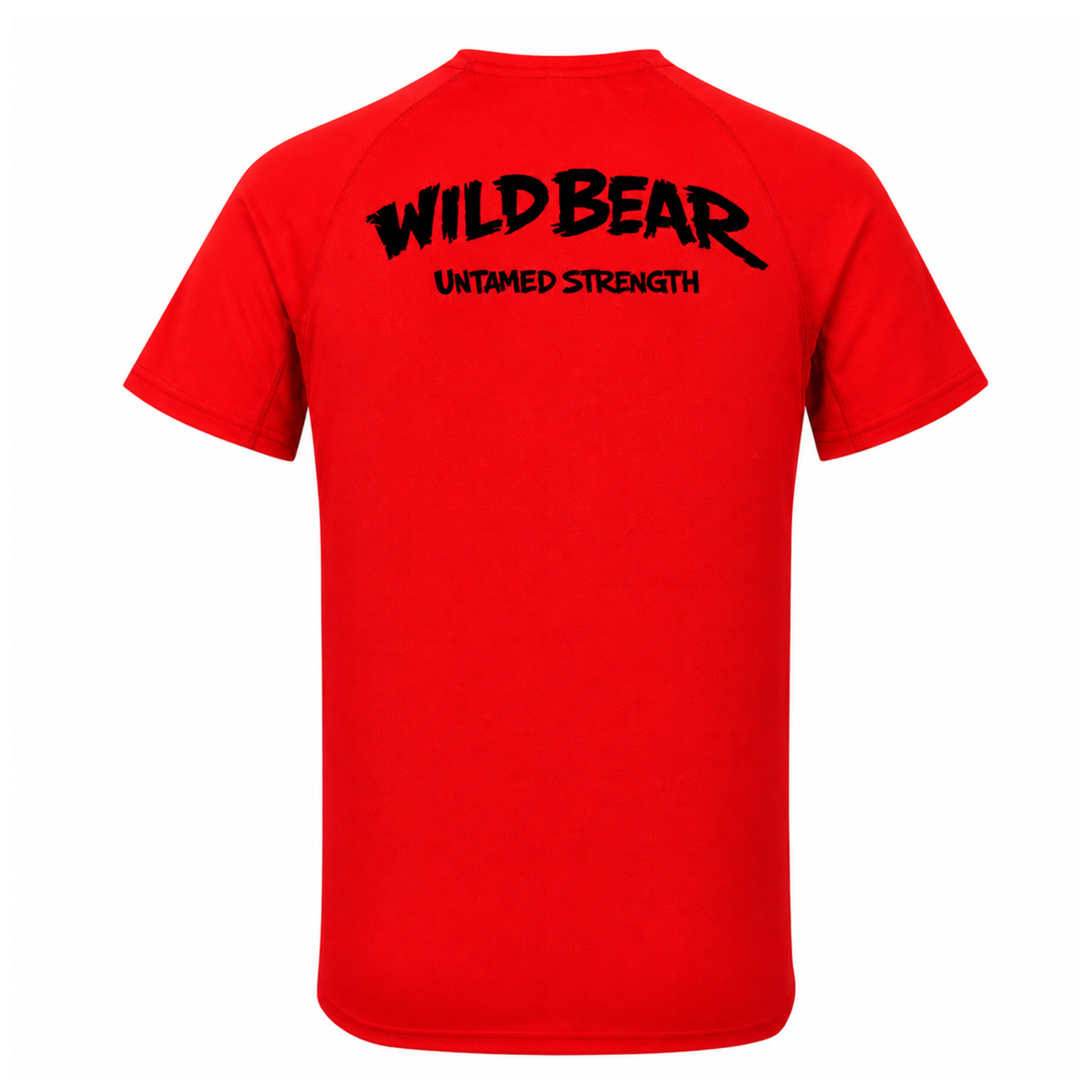 WILDBEAR - Premium Adult Sports Tech T Shirt (Multiple Colours - Black Logo)