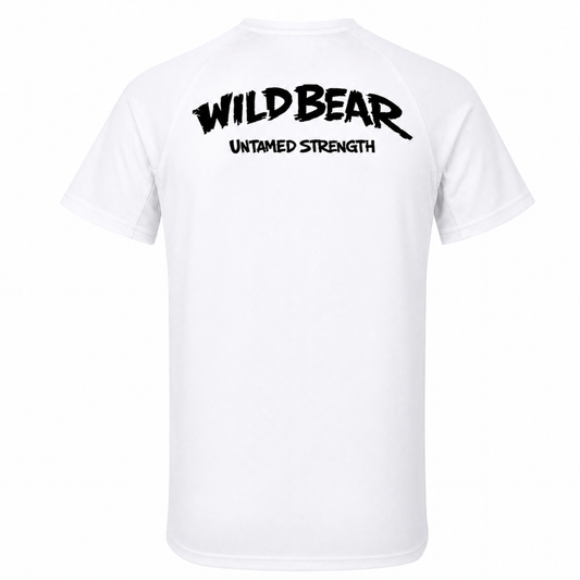 WILDBEAR - Premium Adult Sports Tech T Shirt (Multiple Colours - Black Logo)