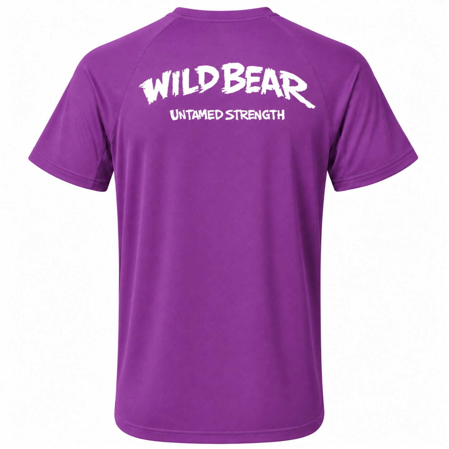 WILDBEAR - Standard Adult Sports Tech T Shirt (Multiple Colours - White Logo)