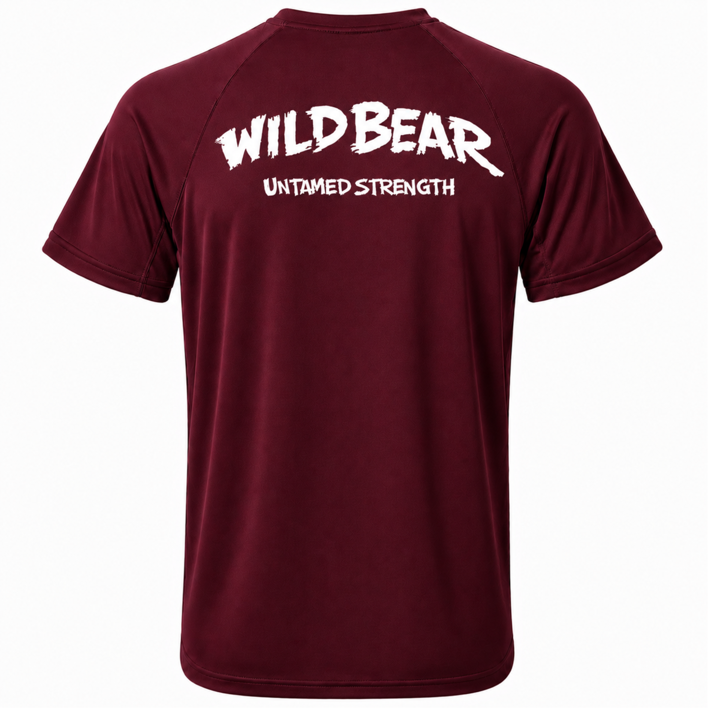 WILDBEAR - Standard Adult Sports Tech T Shirt (Multiple Colours - White Logo)