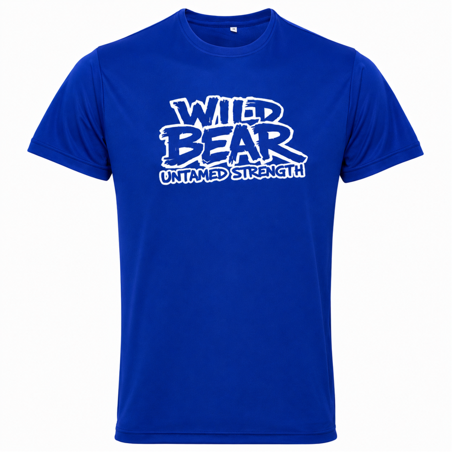WILDBEAR - Standard Adult Sports Tech T Shirt V2 (Multiple Colours - White Logo)