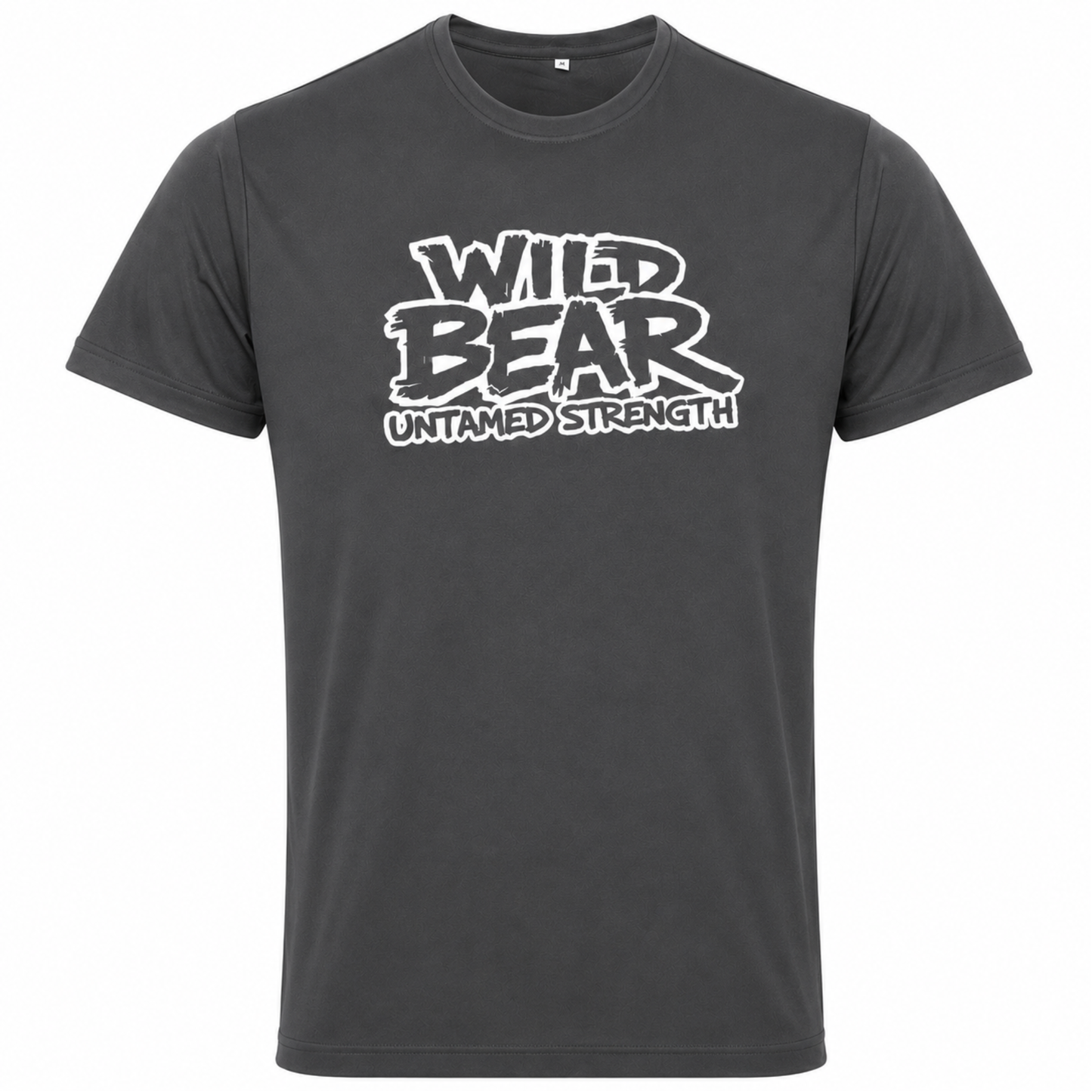 WILDBEAR - Standard Adult Sports Tech T Shirt V2 (Multiple Colours - White Logo)