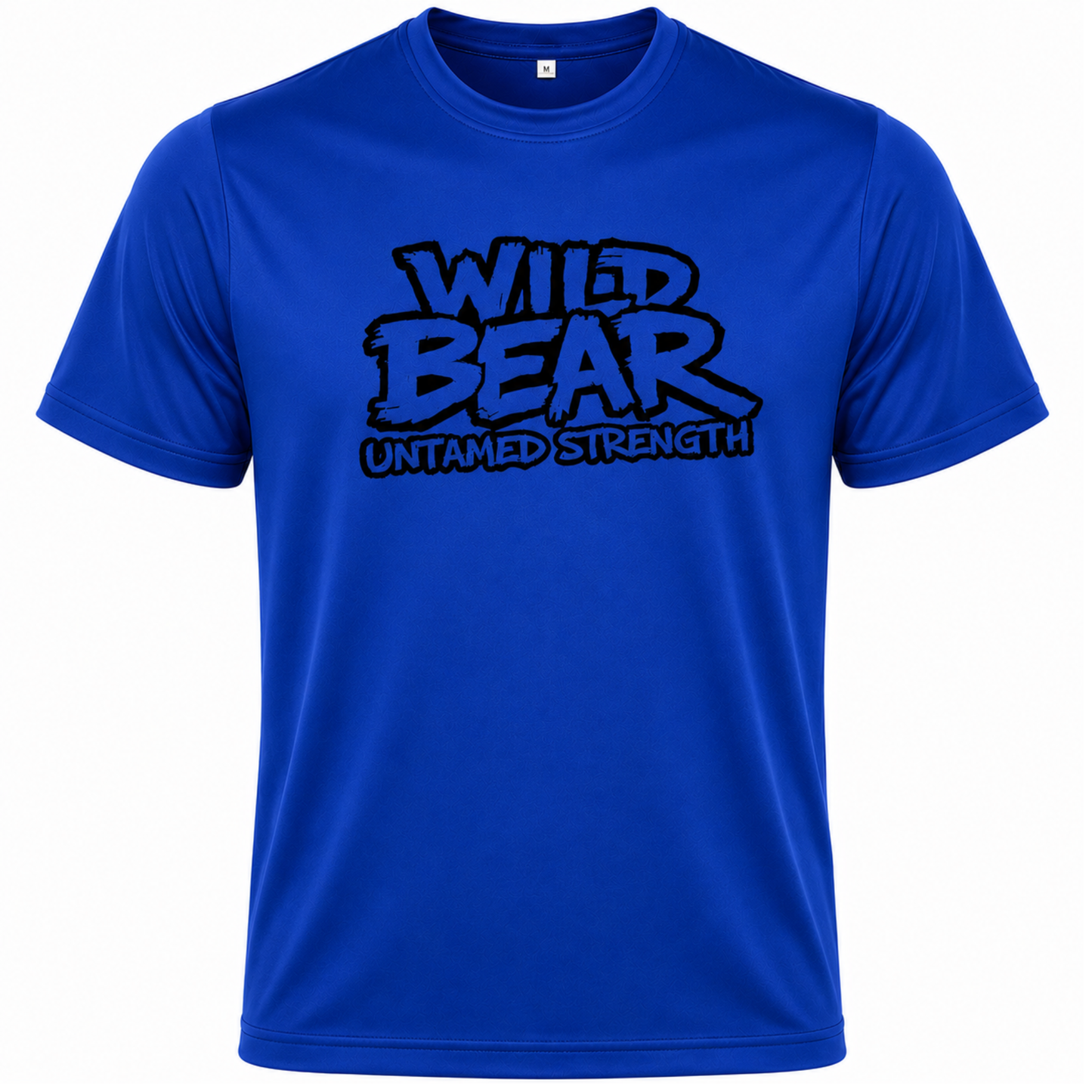 WILDBEAR - Standard Adult Sports Tech T Shirt V2 (Multiple Colours - Black Logo)