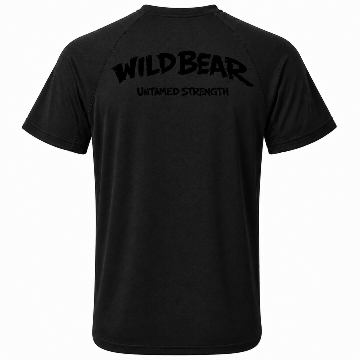 WILDBEAR - Standard Adult Sports Tech T Shirt (Multiple Colours - Black Logo)