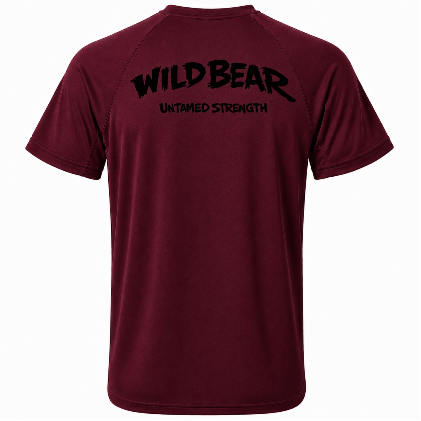 WILDBEAR - Standard Adult Sports Tech T Shirt (Multiple Colours - Black Logo)