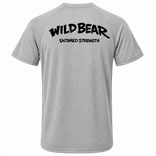 WILDBEAR - Standard Adult Sports Tech T Shirt (Multiple Colours - Black Logo)