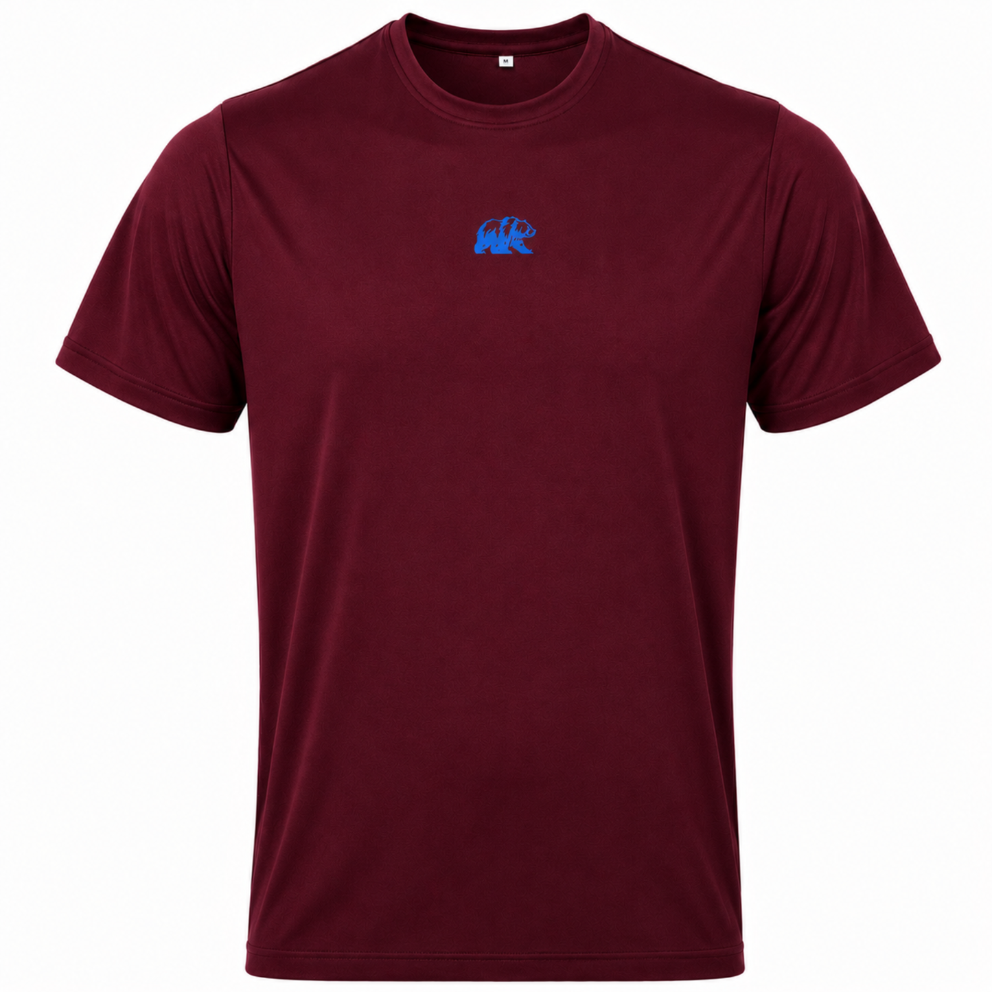 WILDBEAR - Standard Adult Sport Tech T Shirt - Untamed Strength (Multiple Colours - Blue Logo)