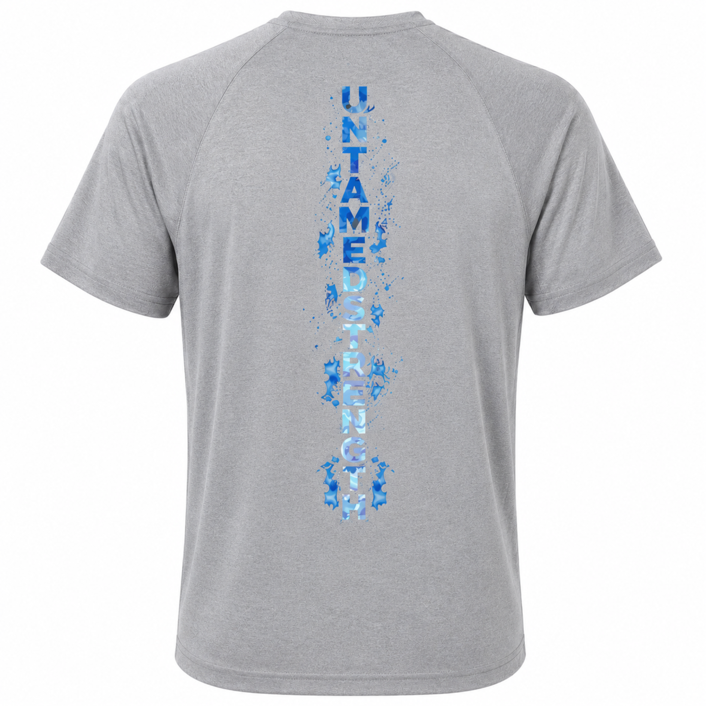 WILDBEAR - Standard Adult Sport Tech T Shirt - Untamed Strength (Multiple Colours - Blue Logo)