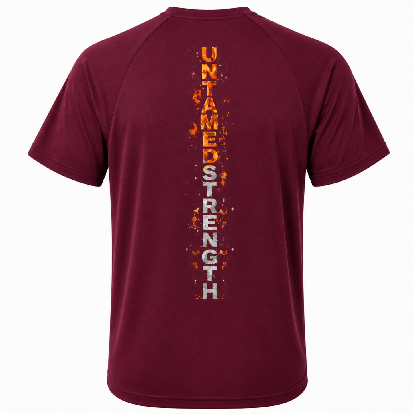 WILDBEAR - Standard Adult Sport Tech T Shirt - Untamed Strength (Multiple Colours - Amber Logo)
