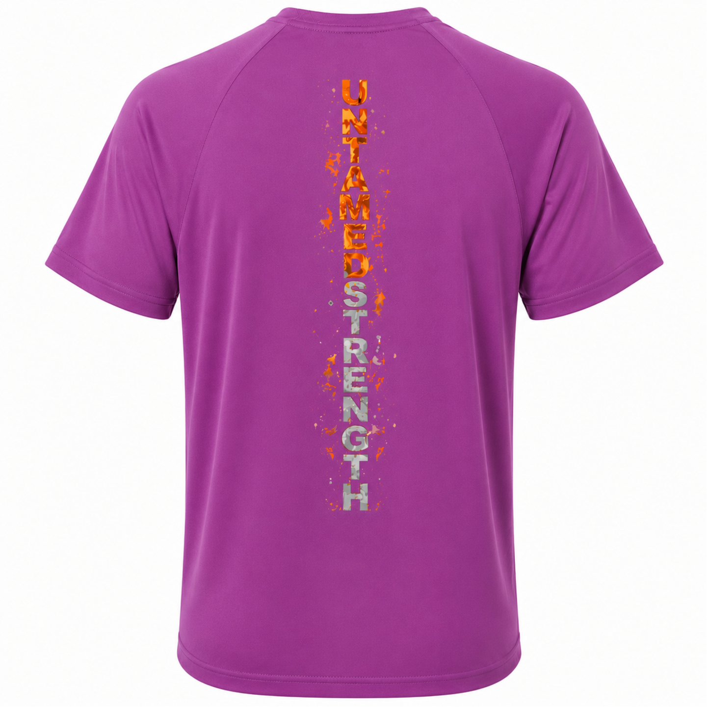WILDBEAR - Standard Adult Sport Tech T Shirt - Untamed Strength (Multiple Colours - Amber Logo)