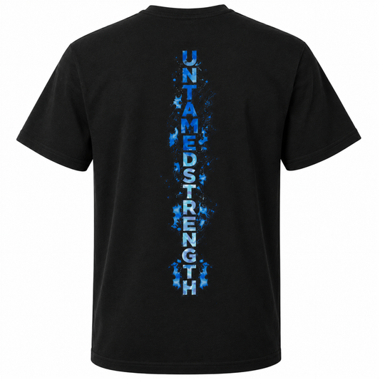 WILDBEAR - Adult Cotton Tee - Untamed Strength (Multiple Colours - Blue Logo)