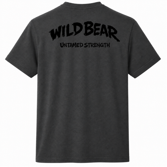 WILDBEAR - Adult Cotton Tee - (Multiple Colours - Black Logo)