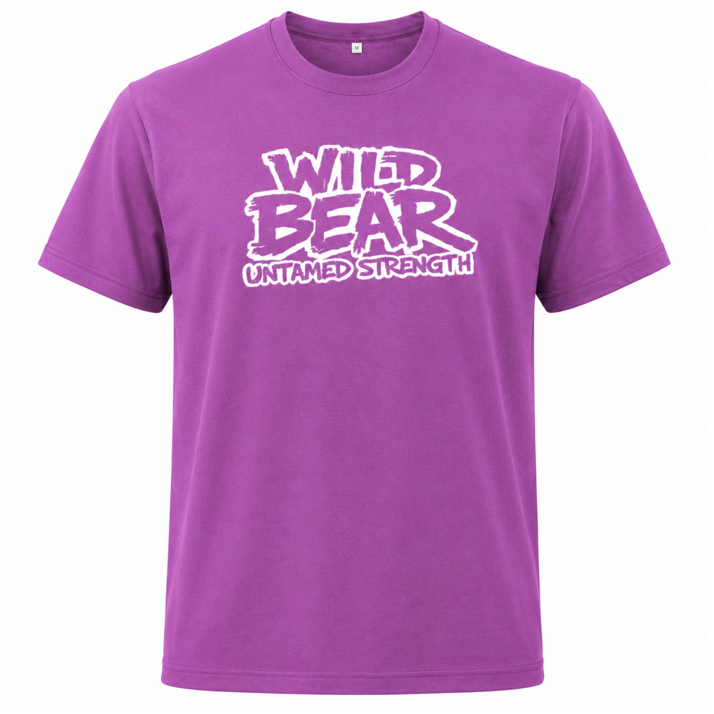 WILDBEAR - Adult Cotton Tee V2 - (Multiple Colours - White Logo)