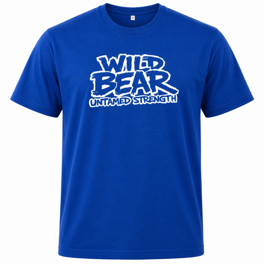 WILDBEAR - Adult Cotton Tee V2 - (Multiple Colours - White Logo)