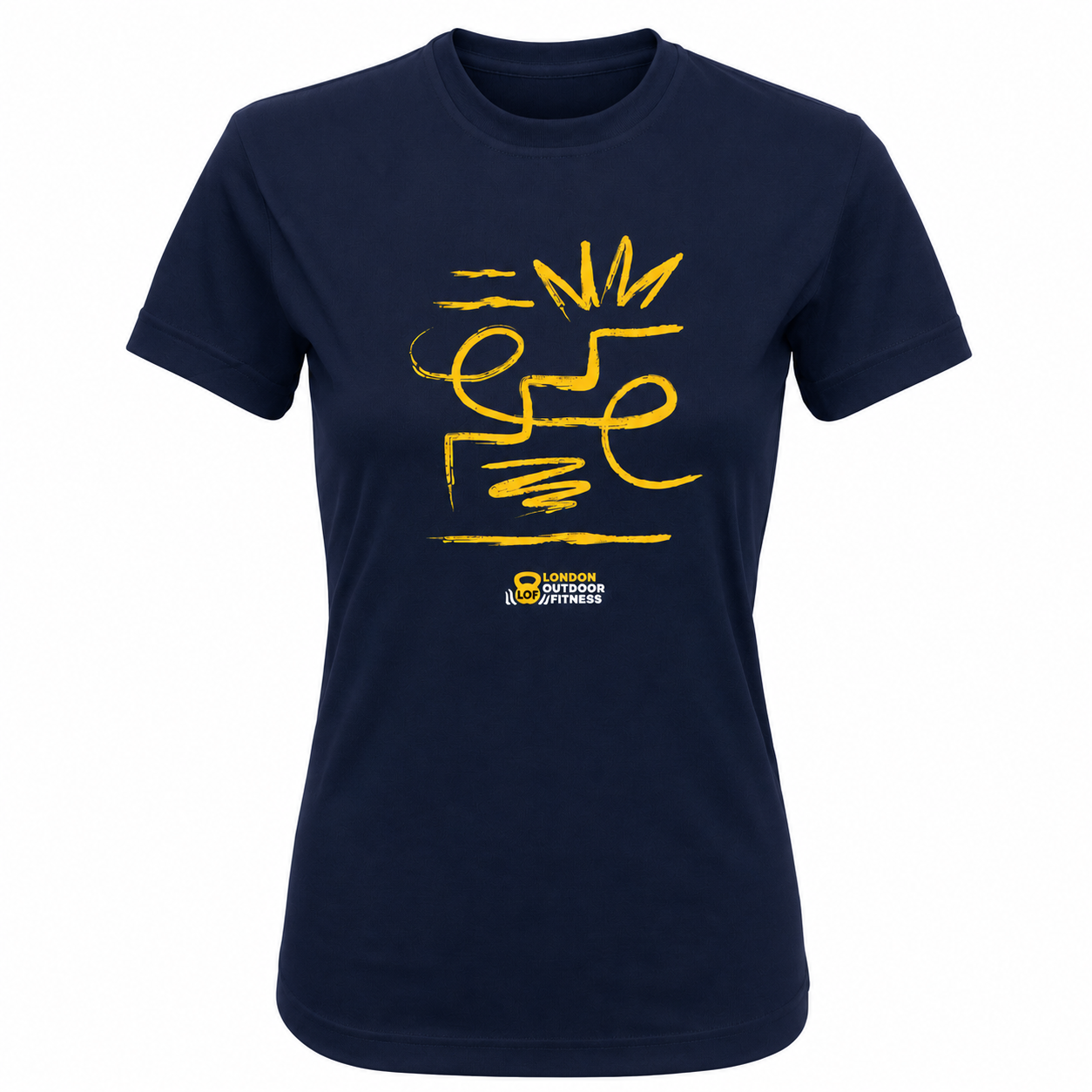 London Outdoor Fitness - Sports Poly Tech Tee 'Icon' (Female Cut All Colours)