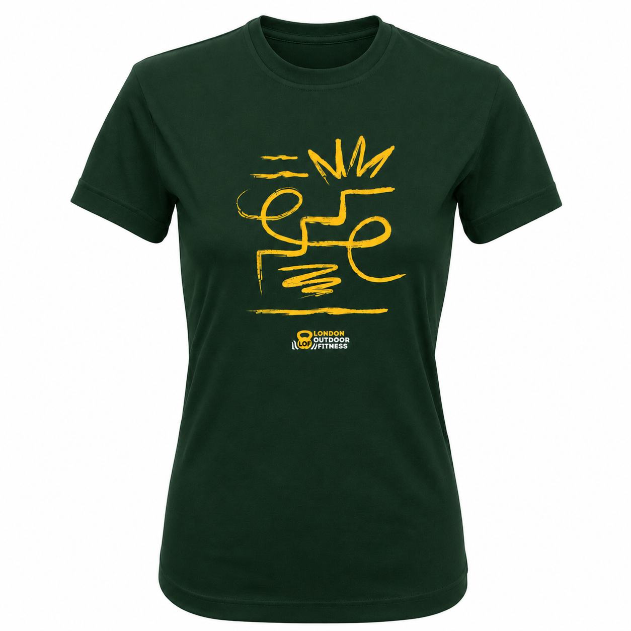 London Outdoor Fitness - Sports Poly Tech Tee 'Icon' (Female Cut All Colours)