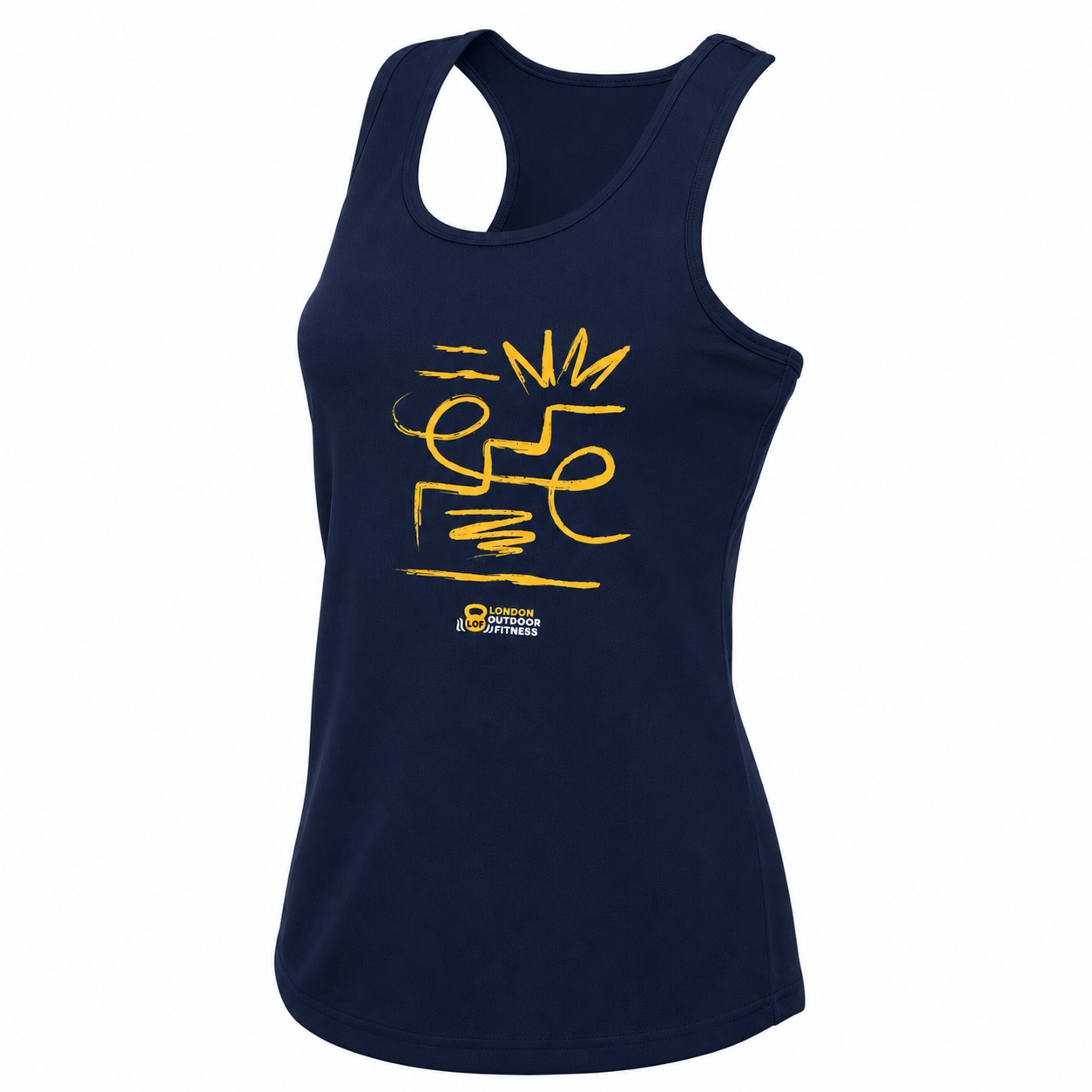 London Outdoor Fitness - Sports Poly Tech Vest 'Icon' (Female Cut All Colours)