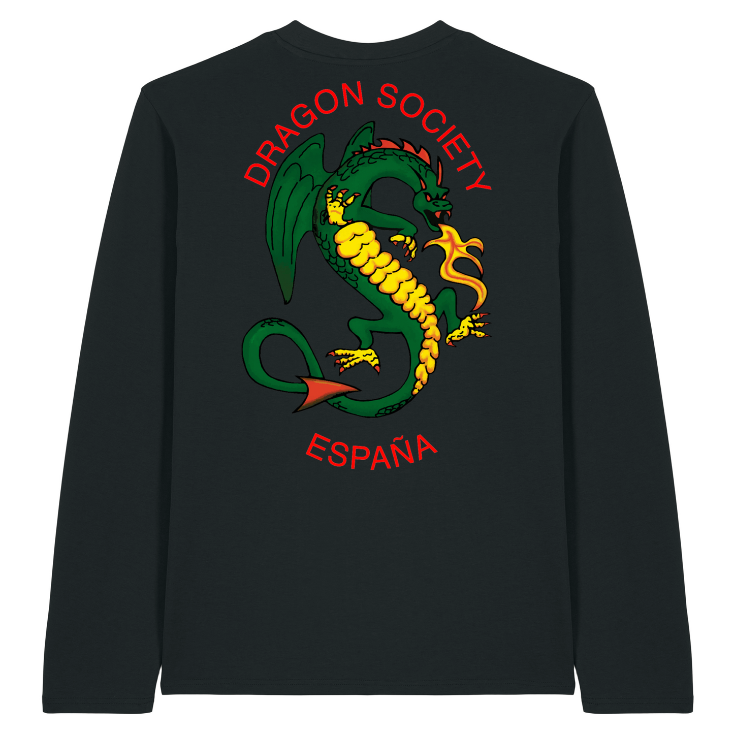 IMS Dragon - Long Sleeve Cotton T Shirt