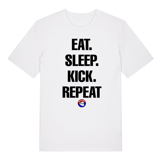 Blue Wave Taekwondo - Eat.Sleep.Kick.Repeat -  (All Colours & Sizes)