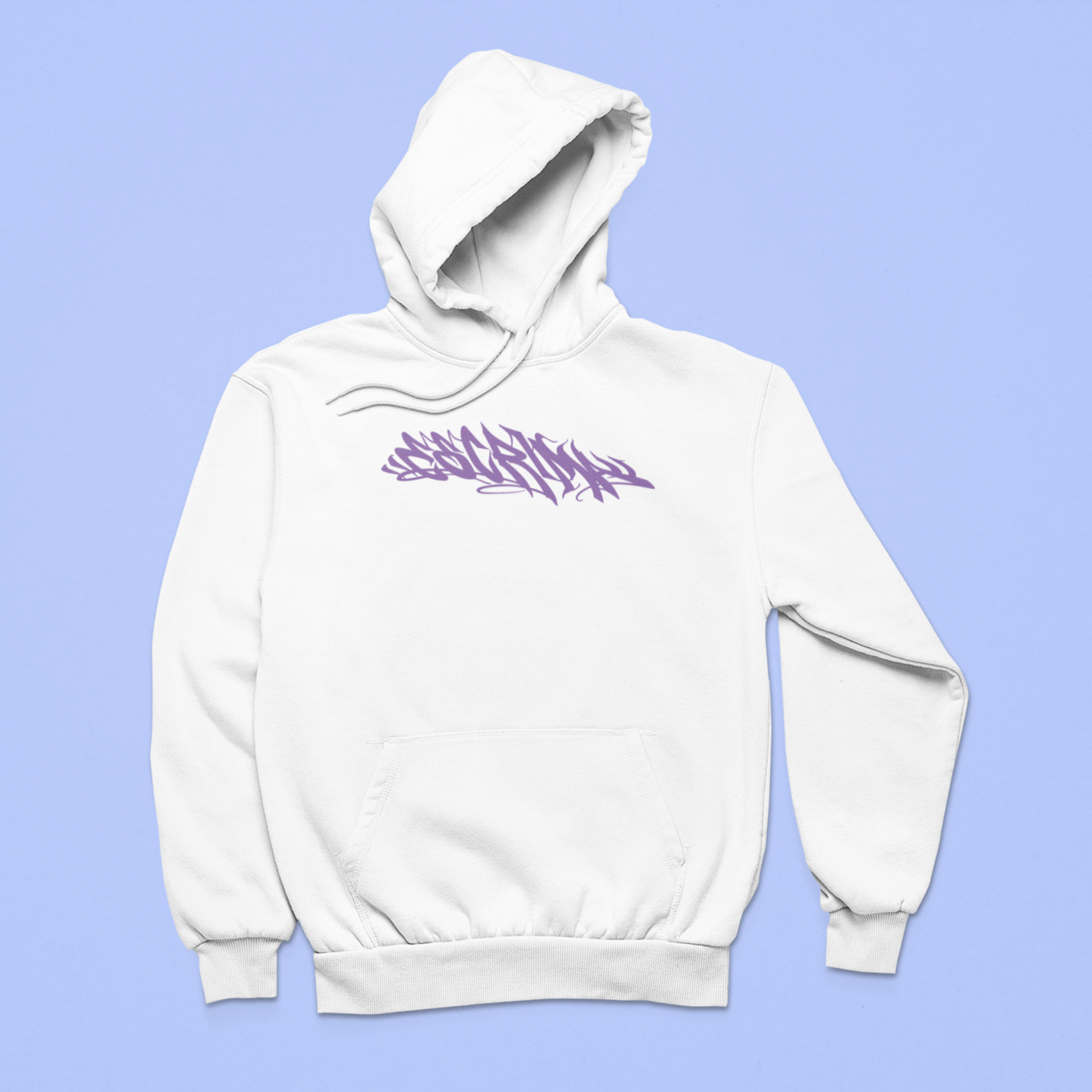 Escrima Tag with Star 'Purple' - Adult Hoody