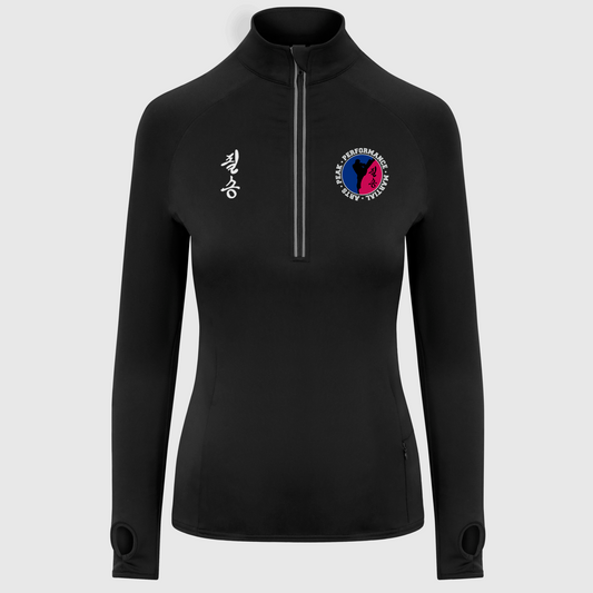 Peak Performance Martial Arts- 1/4 Zip Active Top (Female Cut)