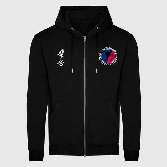 Peak Performance Martial Arts - Full Zip Hoodie (All Sizes)
