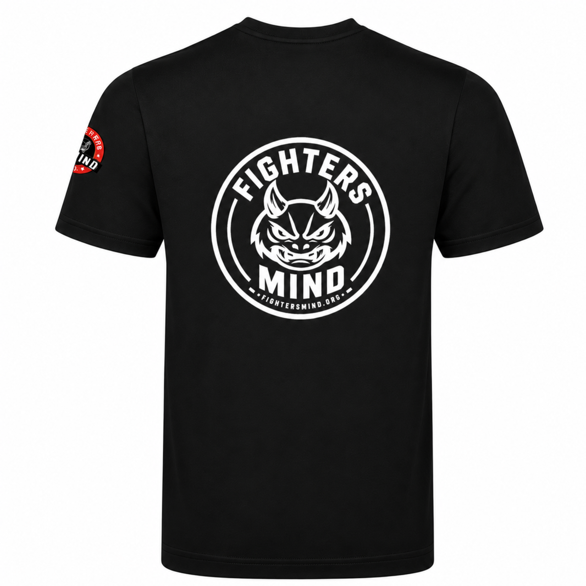 Fighters Mind  - Sports Wicking Tee - Black
