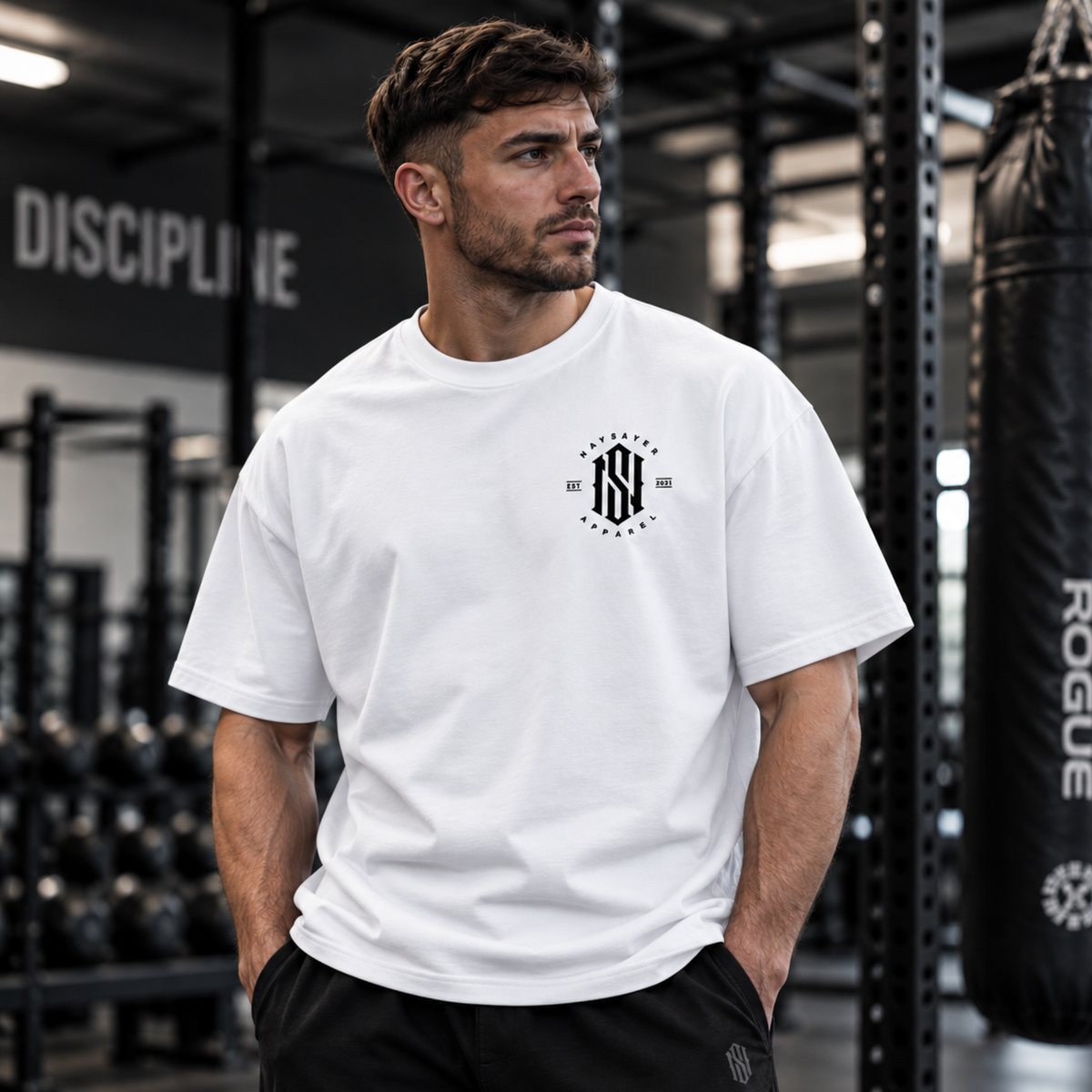 Naysayer Apparel - Premium Oversize Cotton T Shirt (All Colours - Adult Sizing)