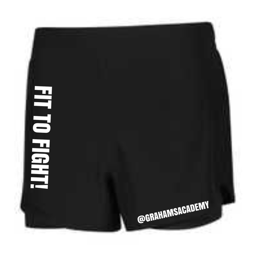Graham's Academy of Martial Arts - 2 in 1 Sports Shorts
