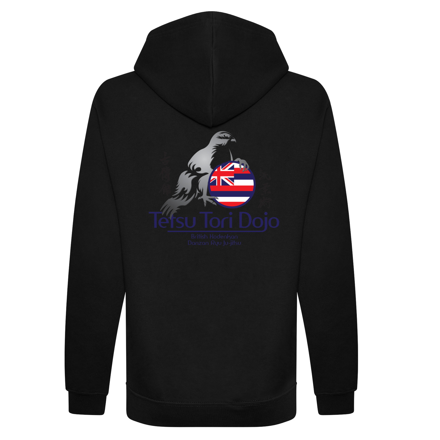 Tetsu Tori Ju-Jitsu - Black Pullover Hoodie (All Sizes & Designs)