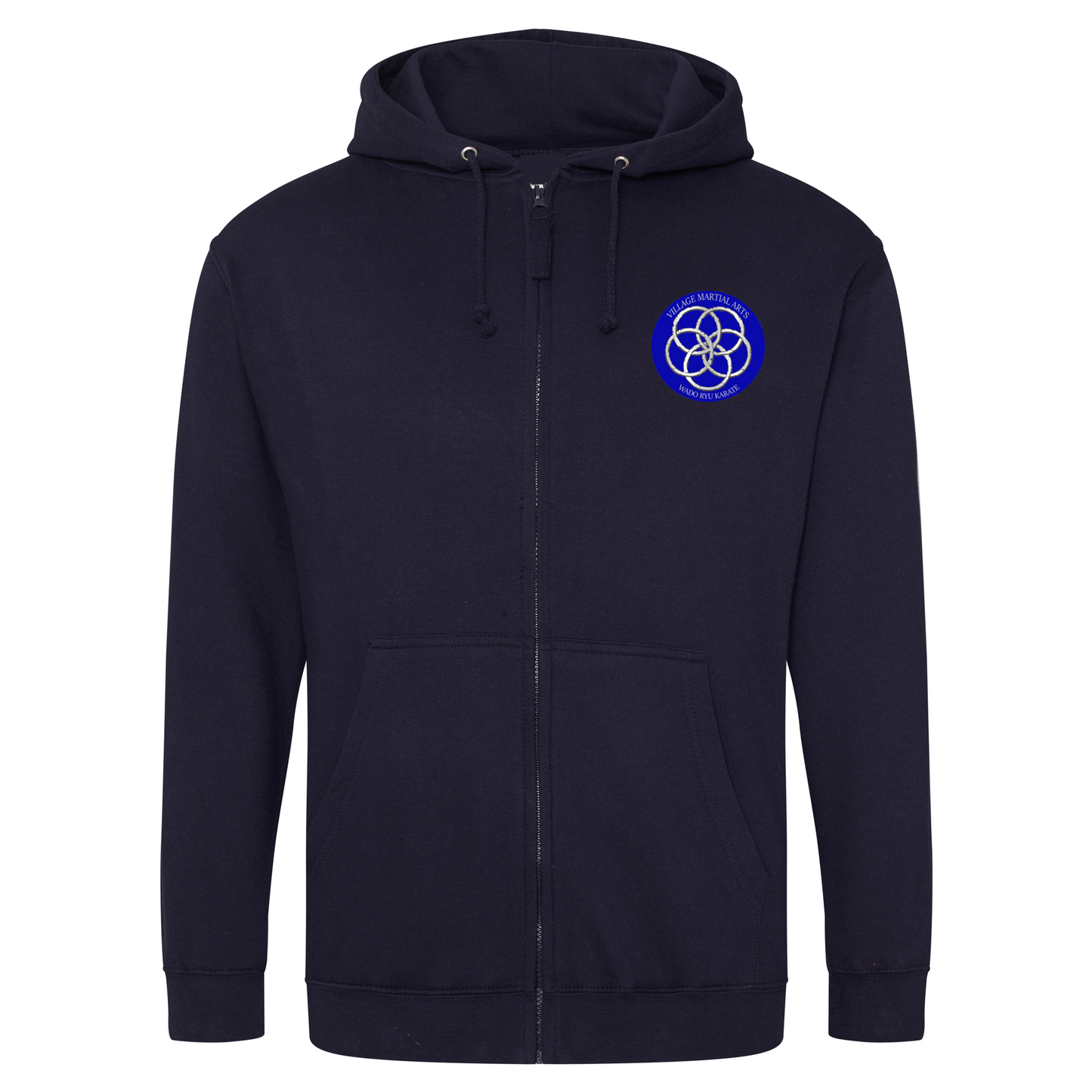 Village Martial Arts - (VMA) Full Zip Hoodie (All Sizes & Colours)